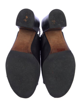 Givenchy Leather Studded Accents Slingback Sandals