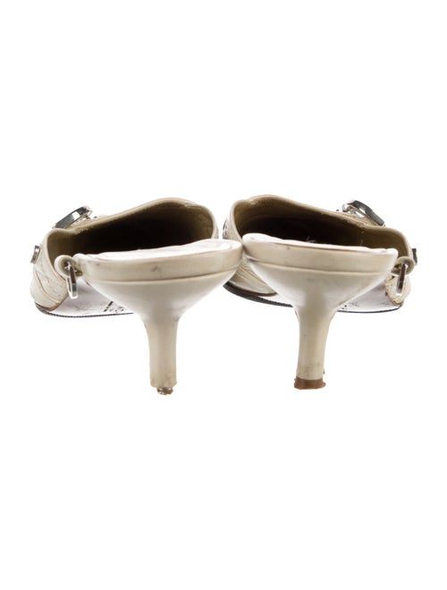 Givenchy GG Logo Leather Mules