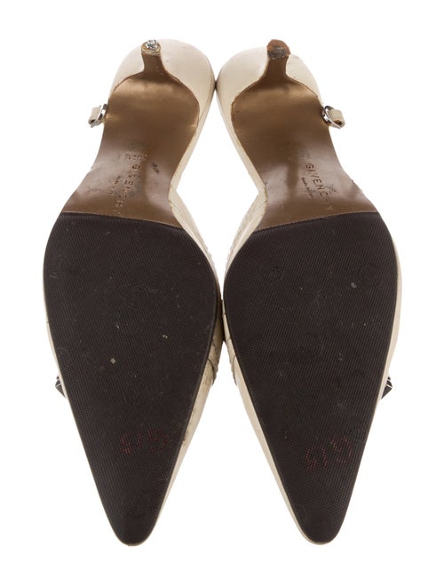 Givenchy GG Logo Leather Mules