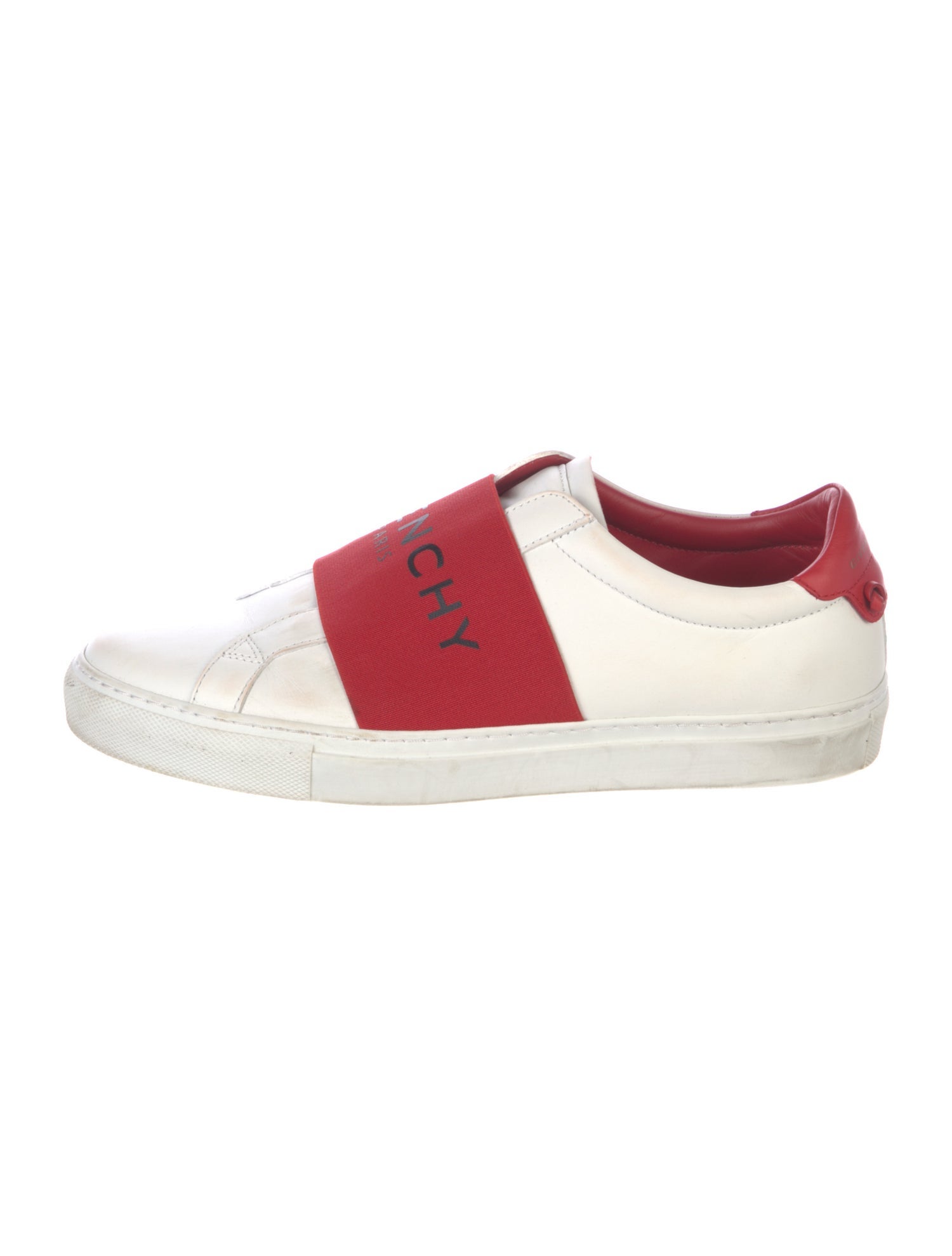 Givenchy Leather Colorblock Pattern Sneakers