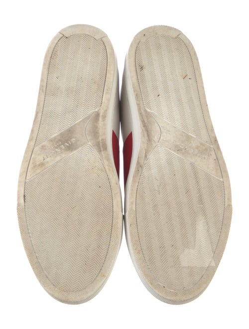 Givenchy Leather Colorblock Pattern Sneakers