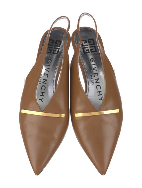 Givenchy Leather Slingback Pumps