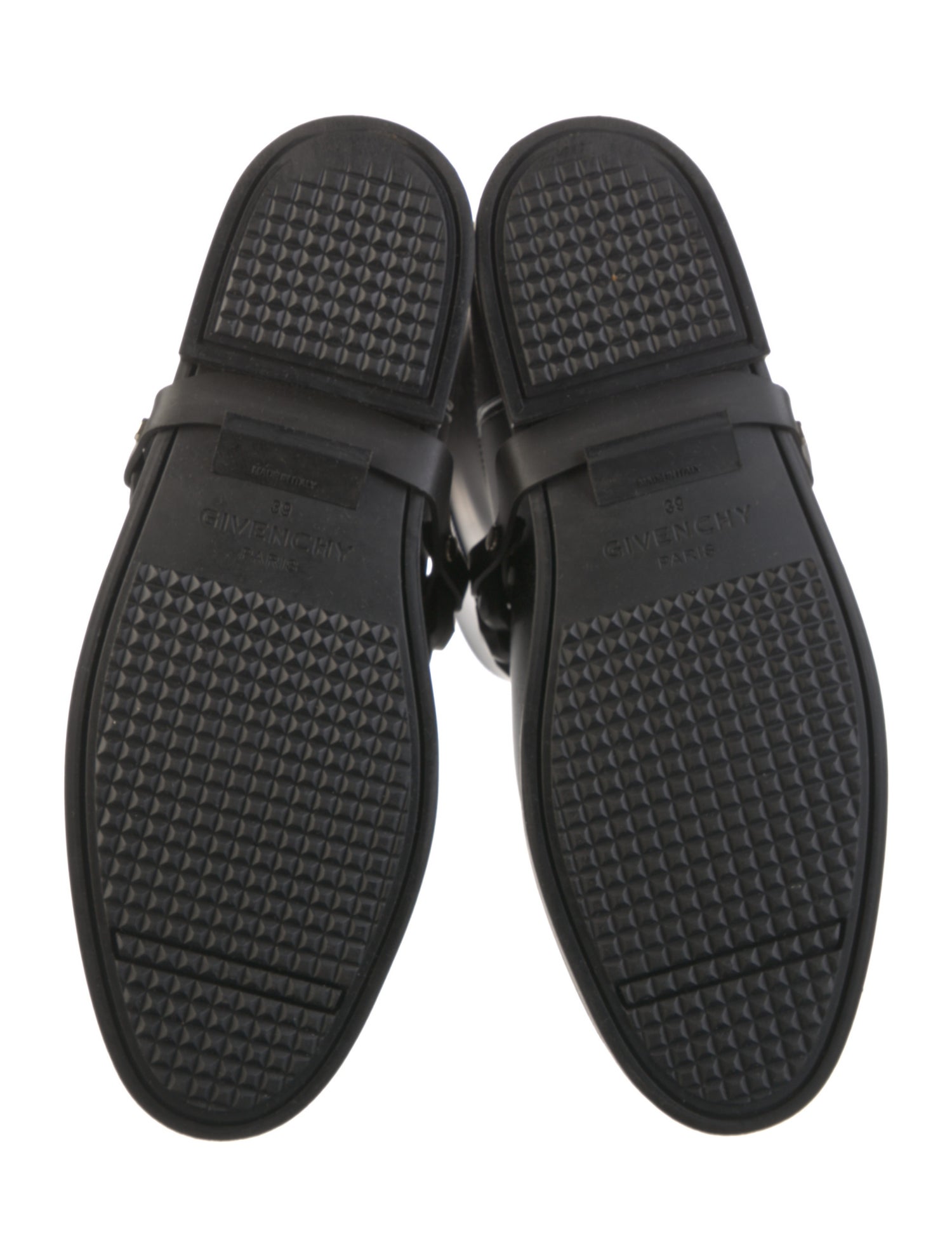 Givenchy Rubber Chain-Link Accents Rain Boots