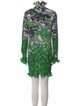 Givenchy Floral Print Mini Dress