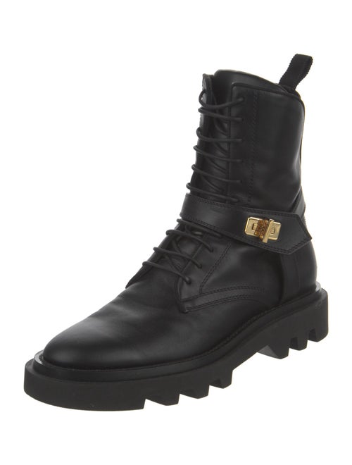Givenchy Leather Combat Boots