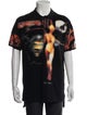 Givenchy Graphic Print Collar Polo Shirt