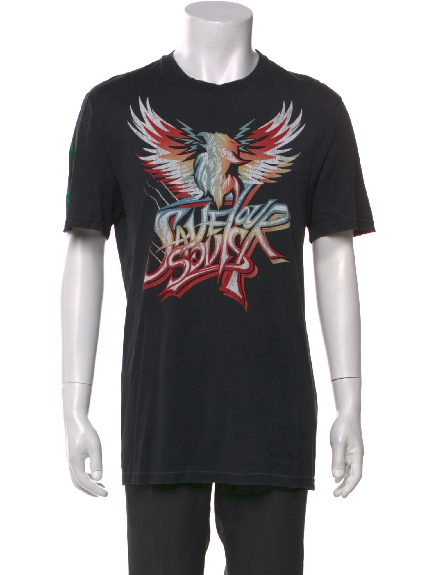 Givenchy Graphic Print Crew Neck T-Shirt