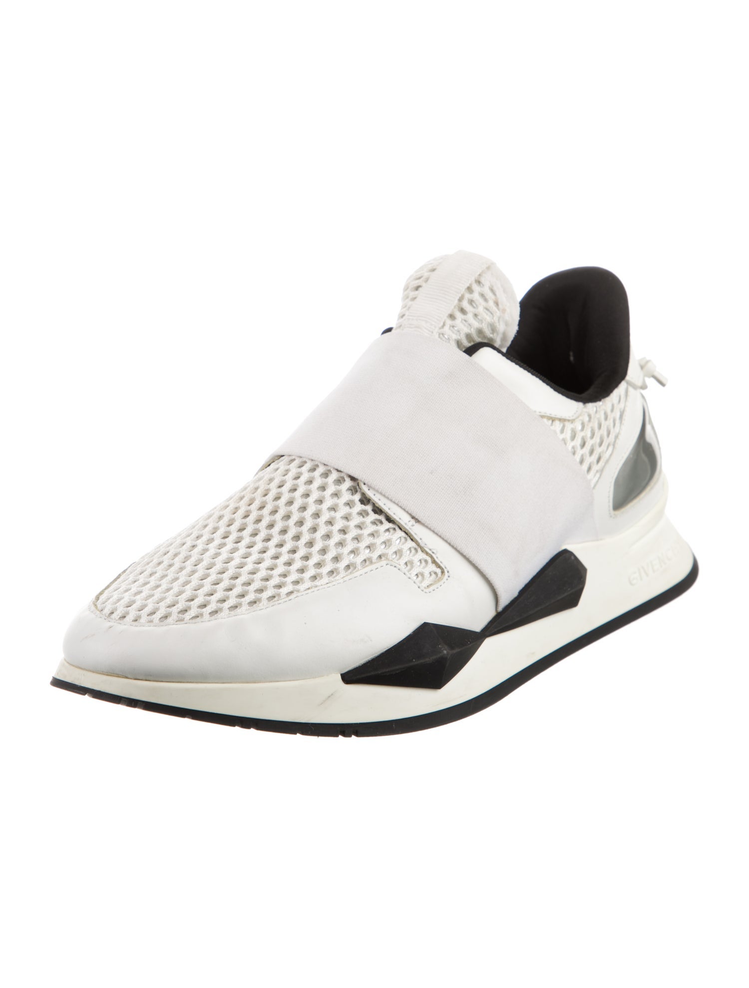 Givenchy Mesh Colorblock Pattern Sneakers