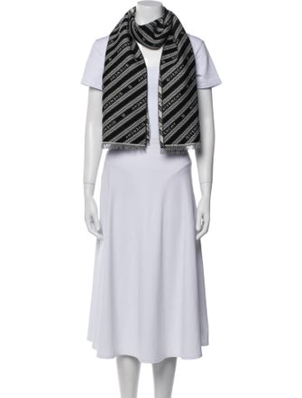 Givenchy Wool Printed Scarf