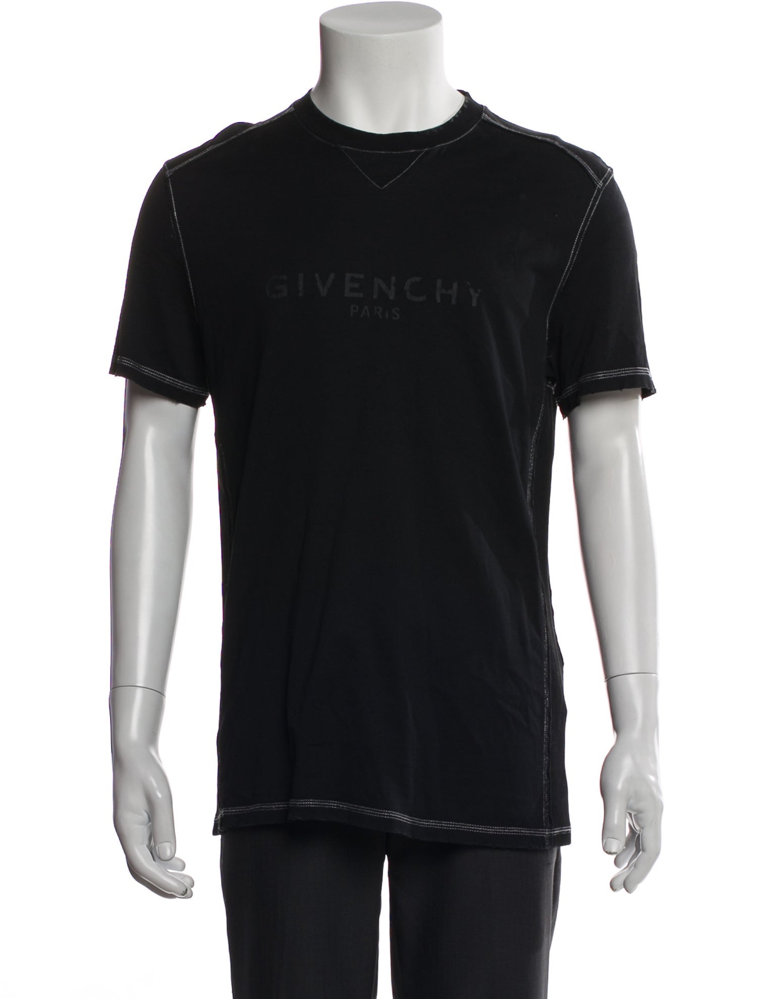 Givenchy Graphic Print Crew Neck T-Shirt