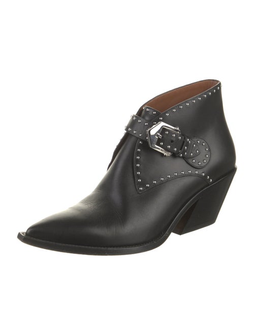 Givenchy Leather Studded Accents Boots