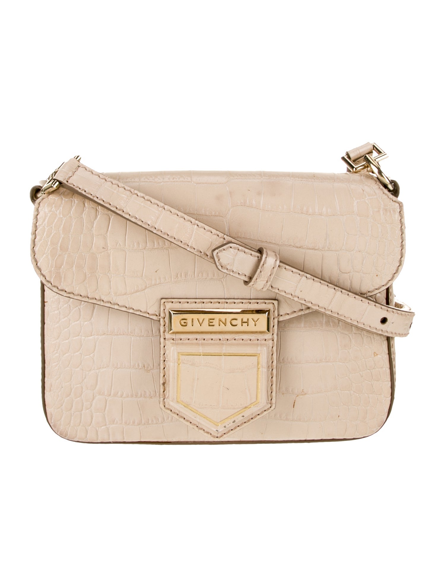 Givenchy Embossed Leather Crossbody Bag