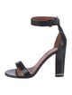 Givenchy Leather Chain-Link Accents Sandals