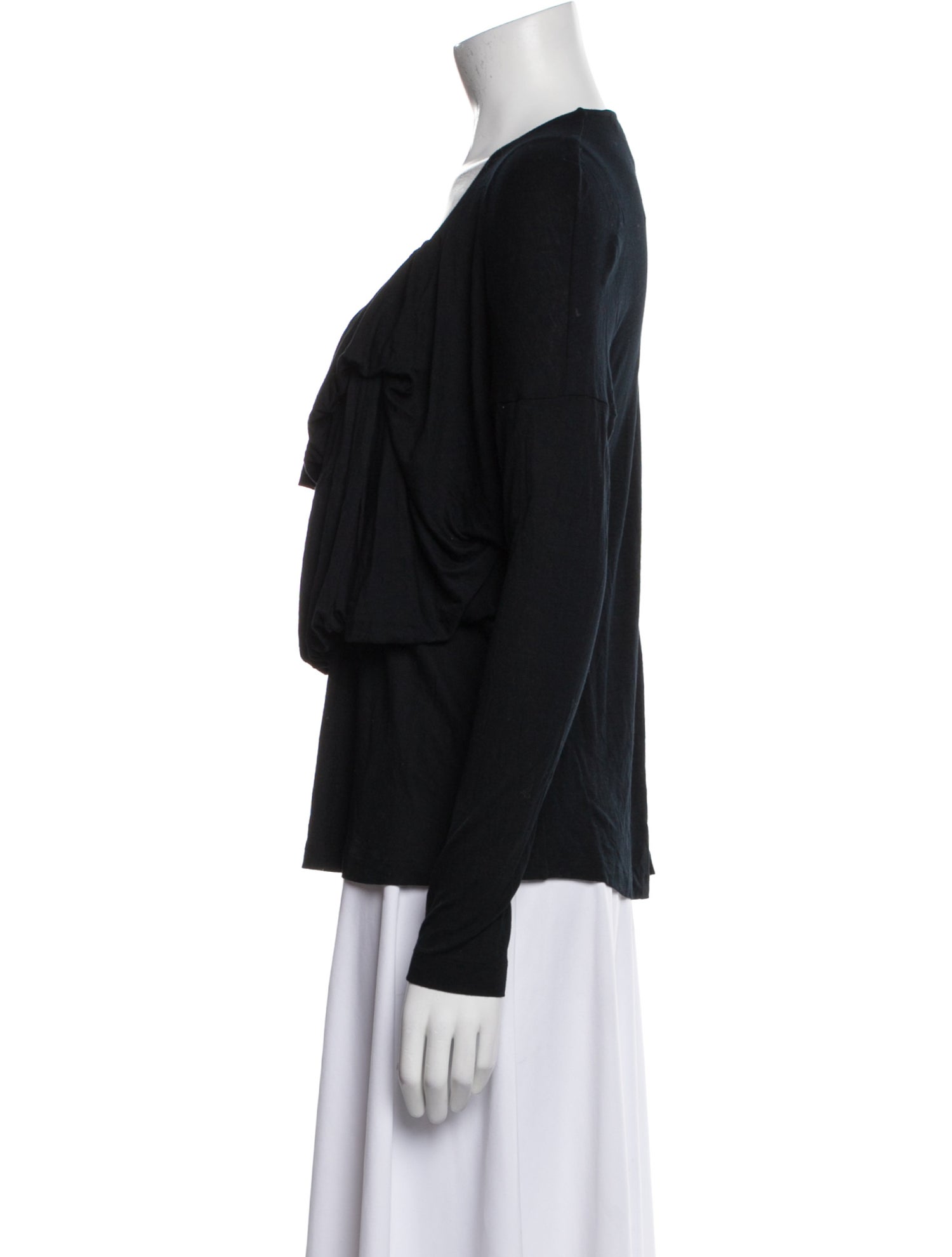 Givenchy Silk Scoop Neck Top