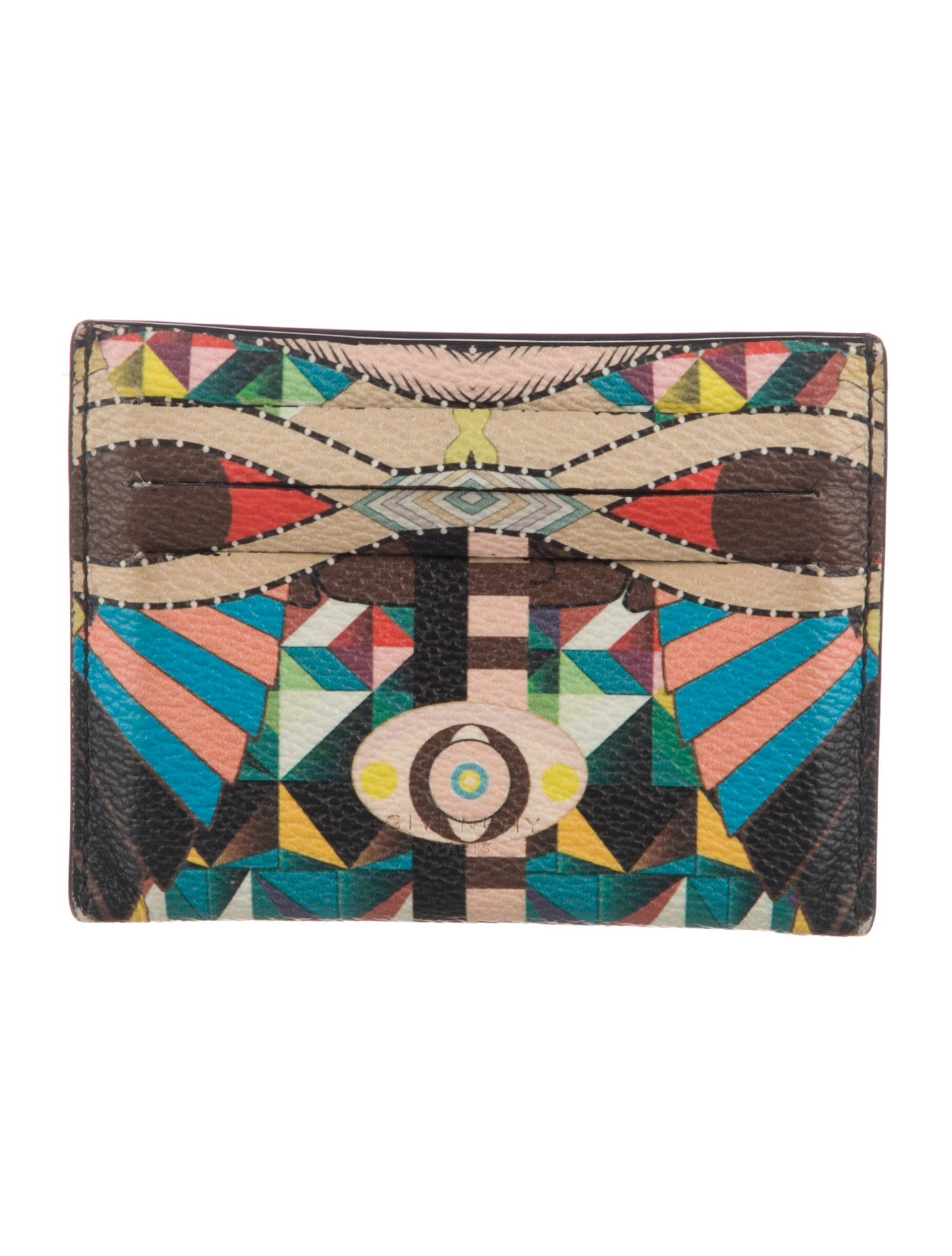 Givenchy Leather Striped Wallet