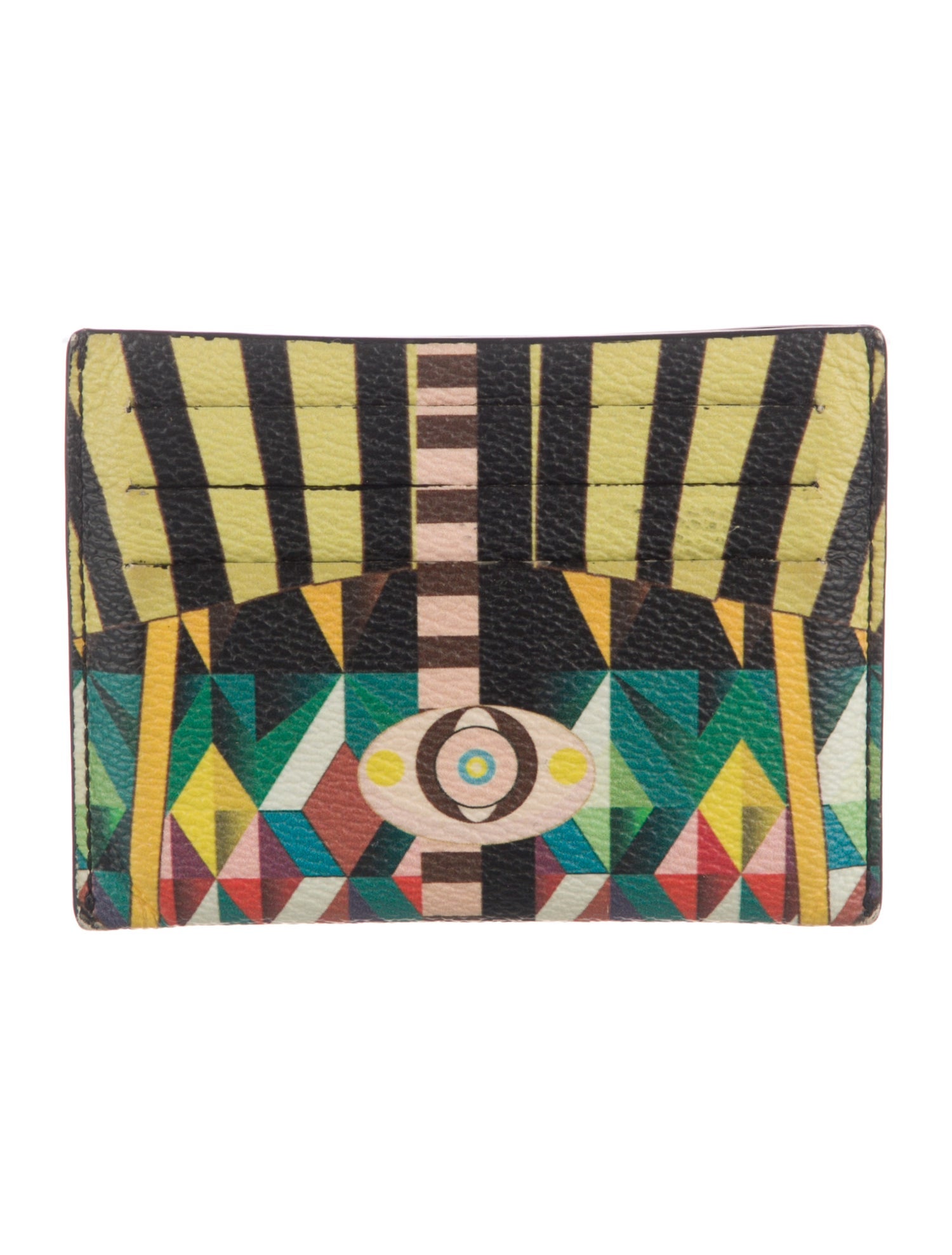 Givenchy Leather Striped Wallet