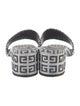 Givenchy Canvas Printed Slides