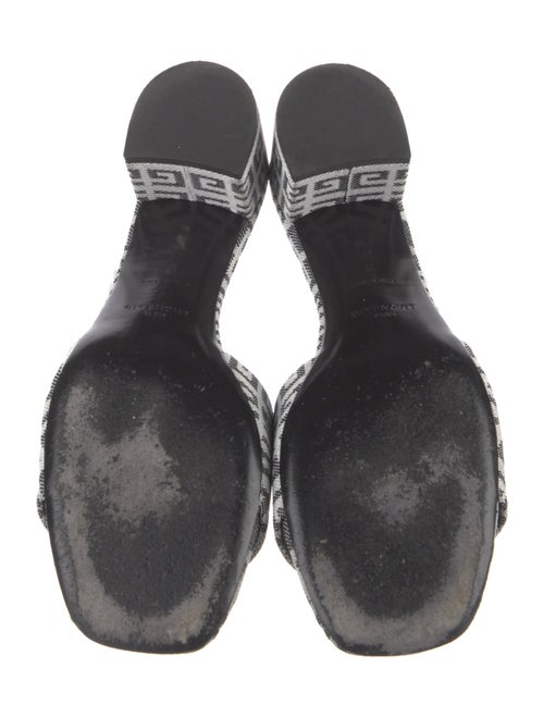 Givenchy Canvas Printed Slides