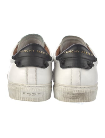 Givenchy Leather Colorblock Pattern Sneakers