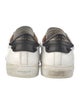 Givenchy Leather Colorblock Pattern Sneakers