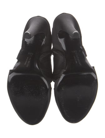 Givenchy Satin Cutout Accent Slingback Pumps