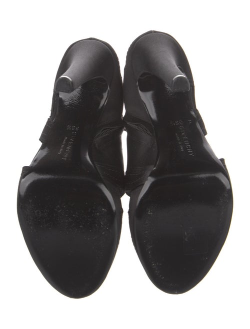 Givenchy Satin Cutout Accent Slingback Pumps