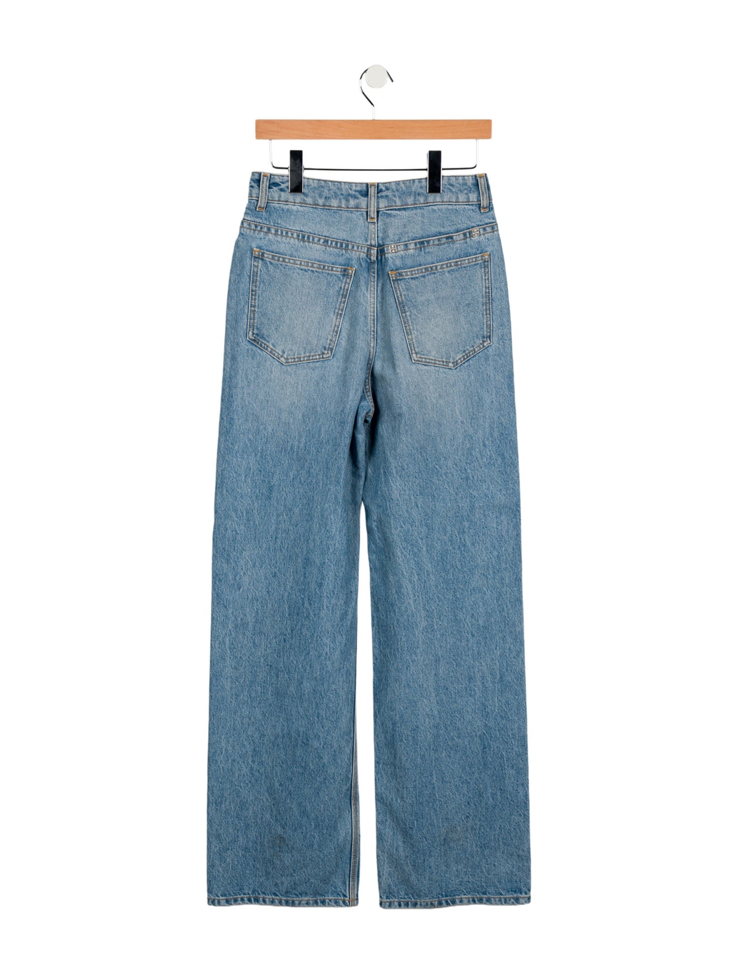 Givenchy High-Rise Wide Leg Jeans