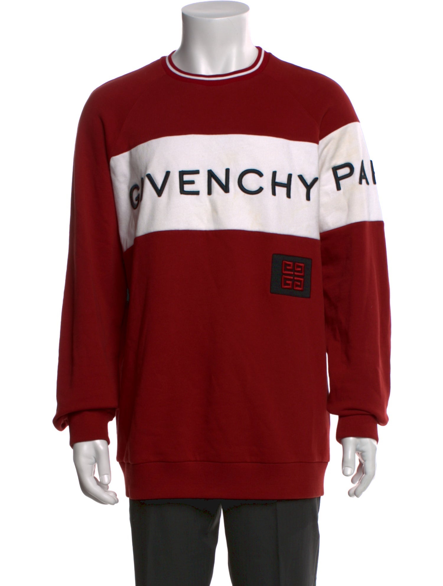 Givenchy Graphic Print Crew Neck Sweatshirt