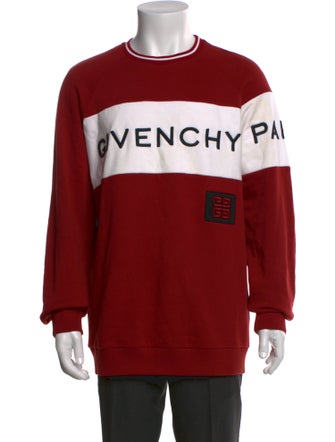 Givenchy Graphic Print Crew Neck Sweatshirt