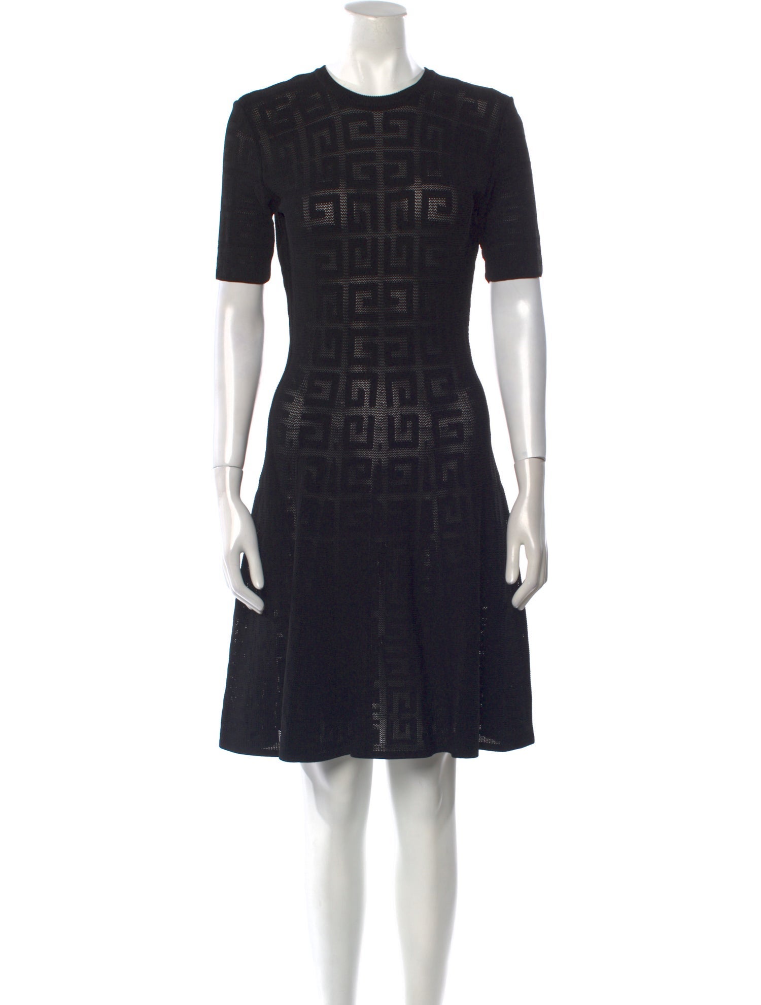 Givenchy Crew Neck Mini Dress