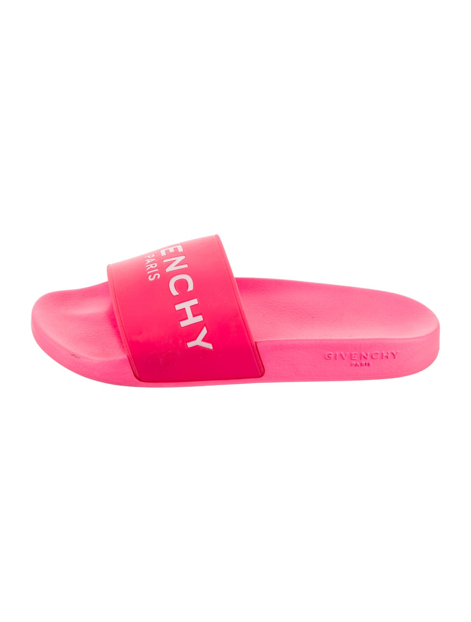 Givenchy Rubber Graphic Print Slides