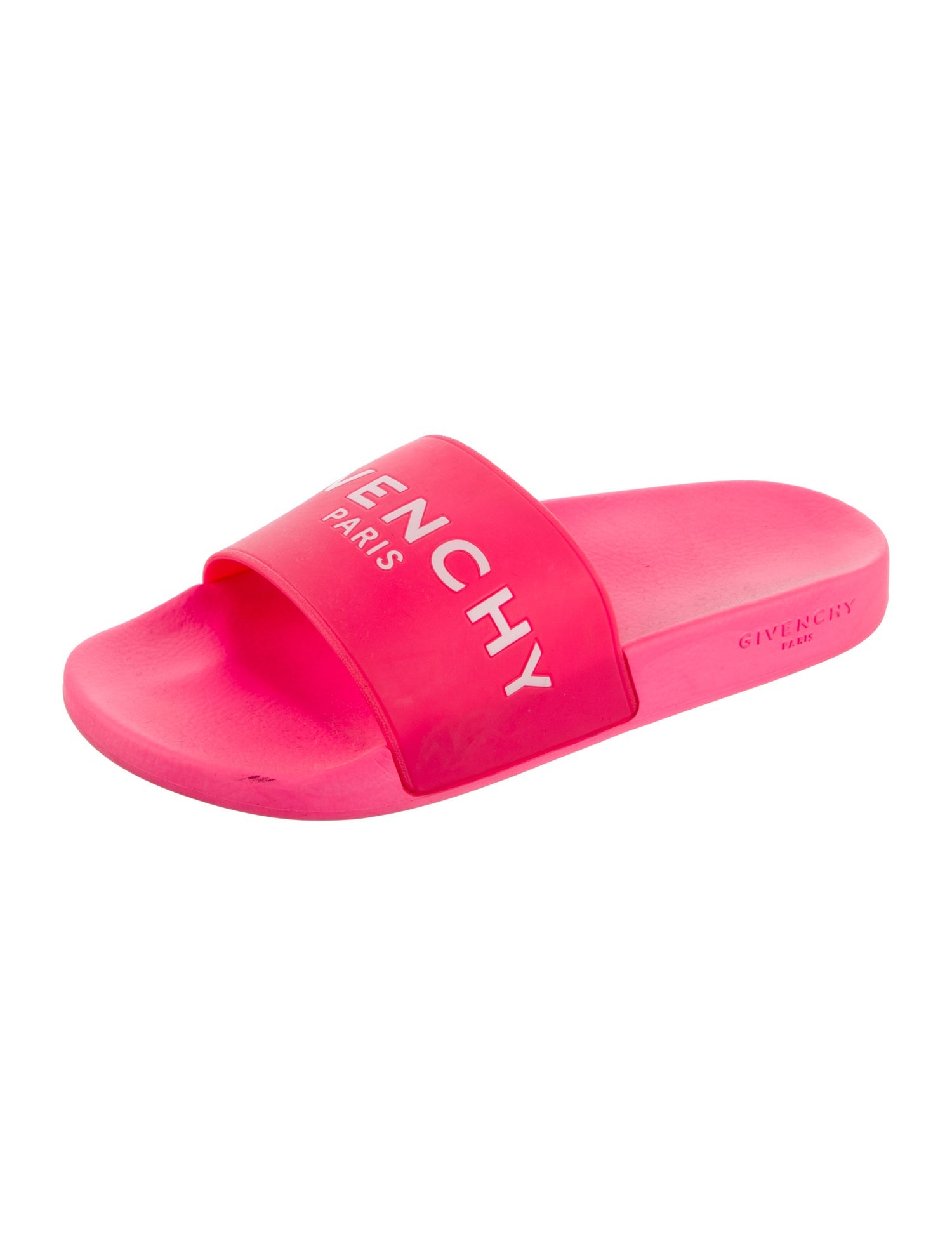 Givenchy Rubber Graphic Print Slides