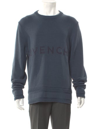 Givenchy Graphic Print Crew Neck Pullover