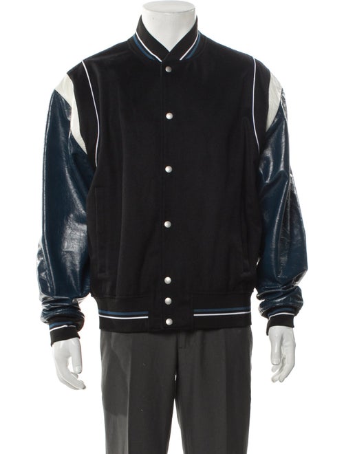 Givenchy Calfskin Striped Varsity Jacket