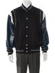 Givenchy Calfskin Striped Varsity Jacket