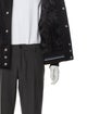 Givenchy Calfskin Striped Varsity Jacket