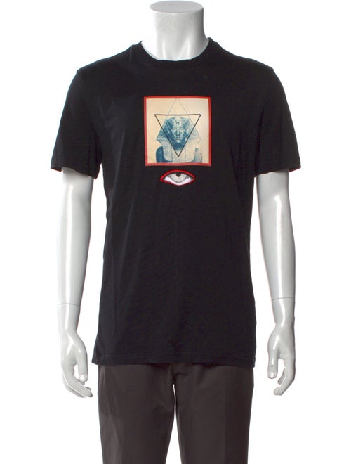 Givenchy Graphic Print Crew Neck T-Shirt