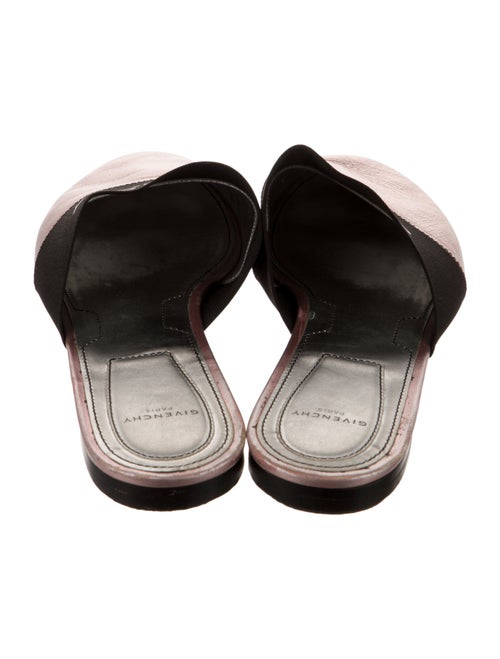 Givenchy Leather Colorblock Pattern Mules