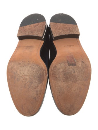 Givenchy Velvet Chain-Link Accents Oxfords