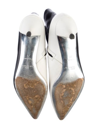 Givenchy Leather Colorblock Pattern Boots