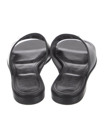 Givenchy Leather Mesh Accents Slides