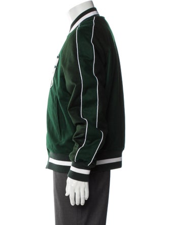 Givenchy Wool Graphic Print Varsity Jacket