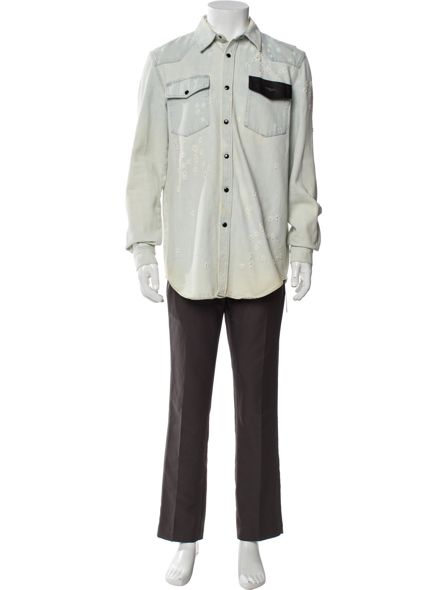 Givenchy Long Sleeve Dress Shirt