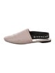 Givenchy Quilted Pattern Leather Slingback Flats