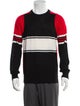Givenchy Wool Colorblock Pattern Pullover