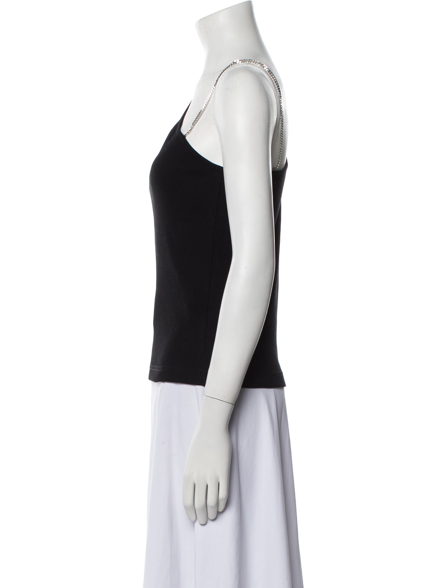 Givenchy One-Shoulder Sleeveless Top