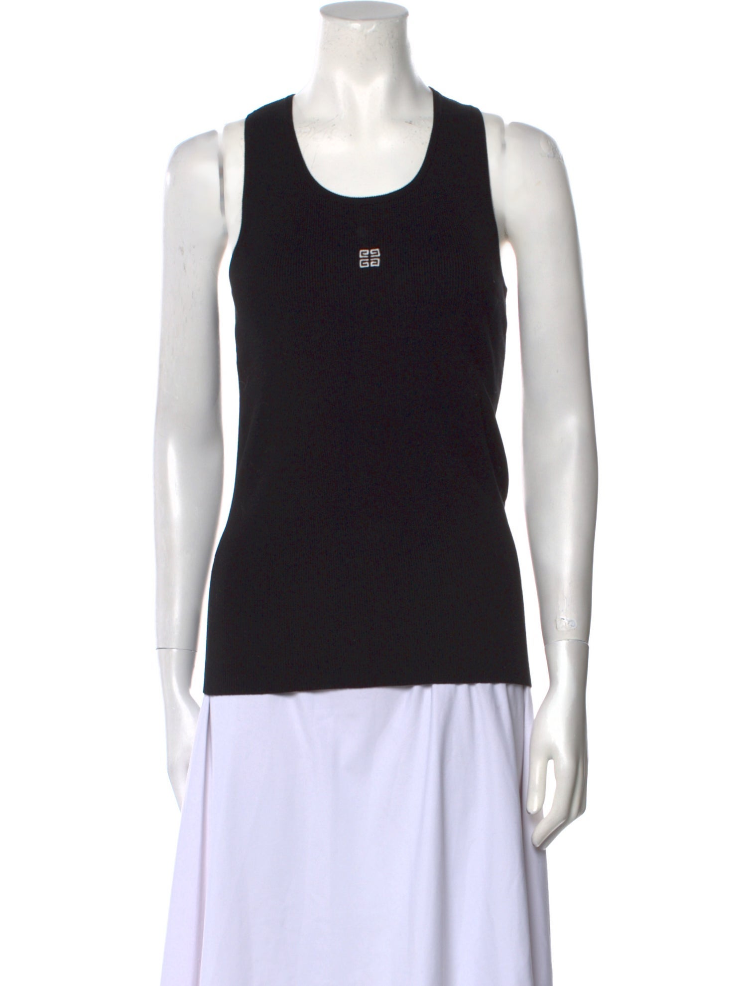 Givenchy Scoop Neck Sleeveless Top