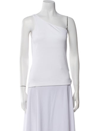 Givenchy One-Shoulder Sleeveless Top