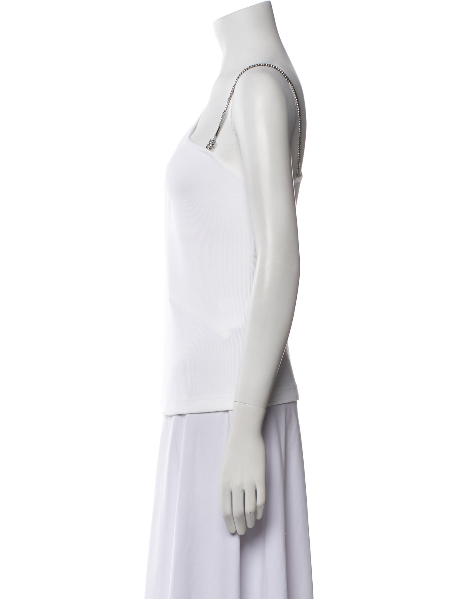 Givenchy One-Shoulder Sleeveless Top