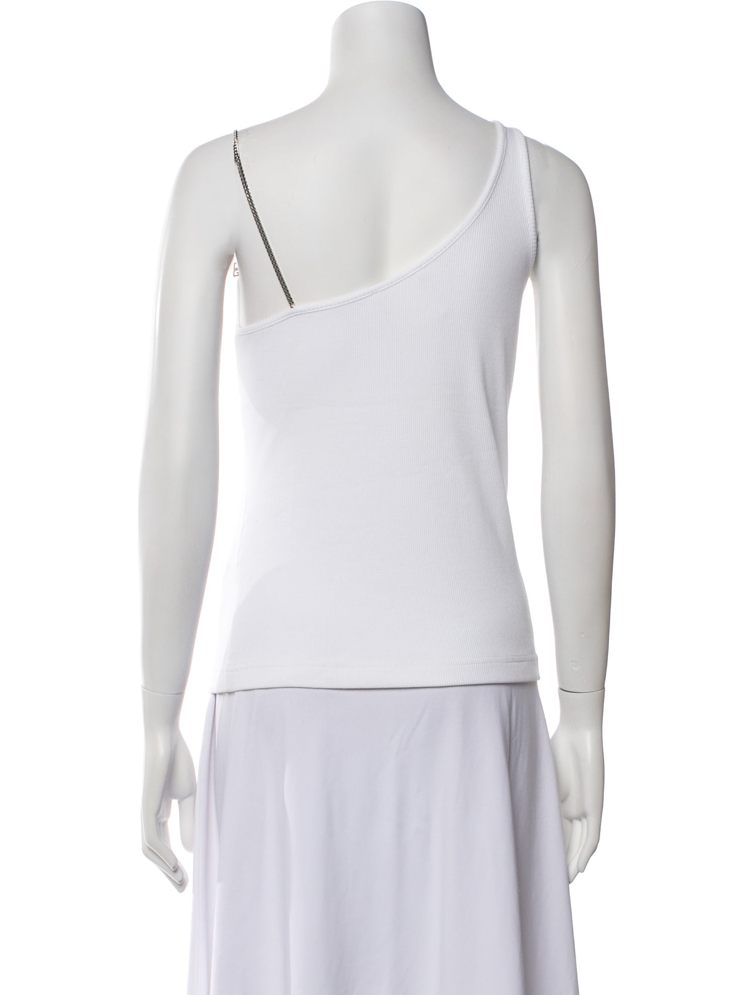 Givenchy One-Shoulder Sleeveless Top